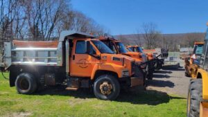 Luzerne County is trying to unload these unused trucks at an auction Friday.
                                 Submitted Photo