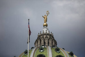 The dome of the Pennsylvania Capitol in Harrisburg.
                                 Amanda Berg file photo | For Spotlight PA