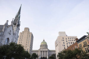 Pennsylvania State Capitol building in Harrisburg on July 26, 2023.
                                 File Photo