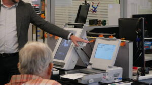 Luzerne County officials check out proposed new voting system