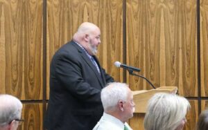 Attorney Peter Moses, who represents the Northeastern Pennsylvania Hospital and Higher Education Authority, told Luzerne County Council the county wont be financially liable if it approves a proposal for Tenor Health Foundation Inc. to finance its purchase of Wilkes-Barre General Hospital.
                                 Jennifer Learn-Andes | Times Leader