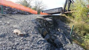 Wilkes-Barre flood wall repair on track for June completion