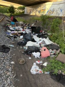 Luzerne County Redevelopment Authority to discuss homeless encampment near rail line